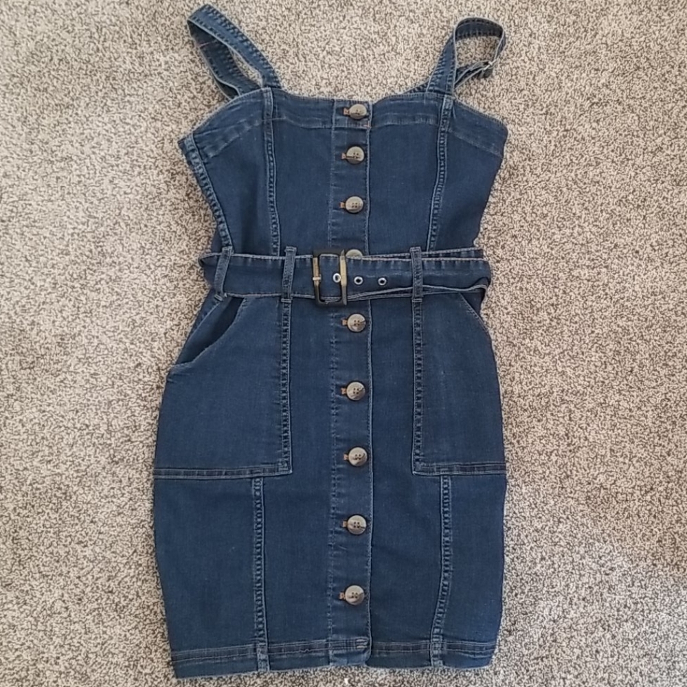 Denim dress